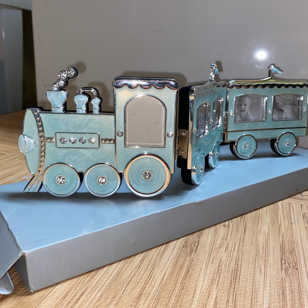 Newborn Train Photo Frame